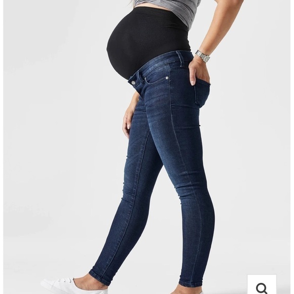 BLANQI DENIM Maternity Belly Support Skinny Jeans - Picture 2 of 11